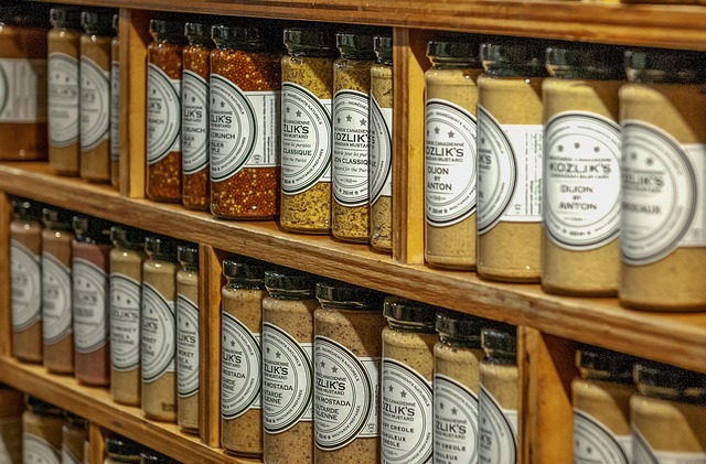 Glass jar emergency fund with label and coins